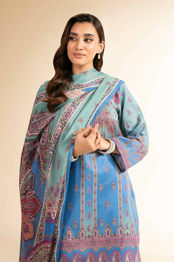 Nishat Linen 3 Piece - Digital Printed Suit - 42501210 Online Shopping